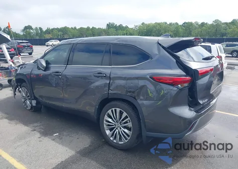 2022 Toyota Highlander Platinum из США, поврежденный, VIN 5TDFZRBH7NS172392